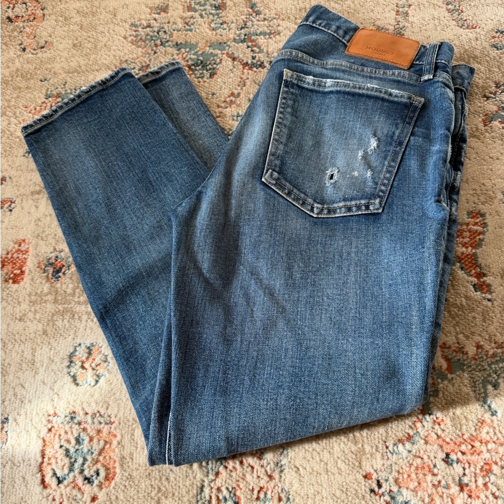 Moussy Vintage Denim Women's Cropped Ankle Jeans